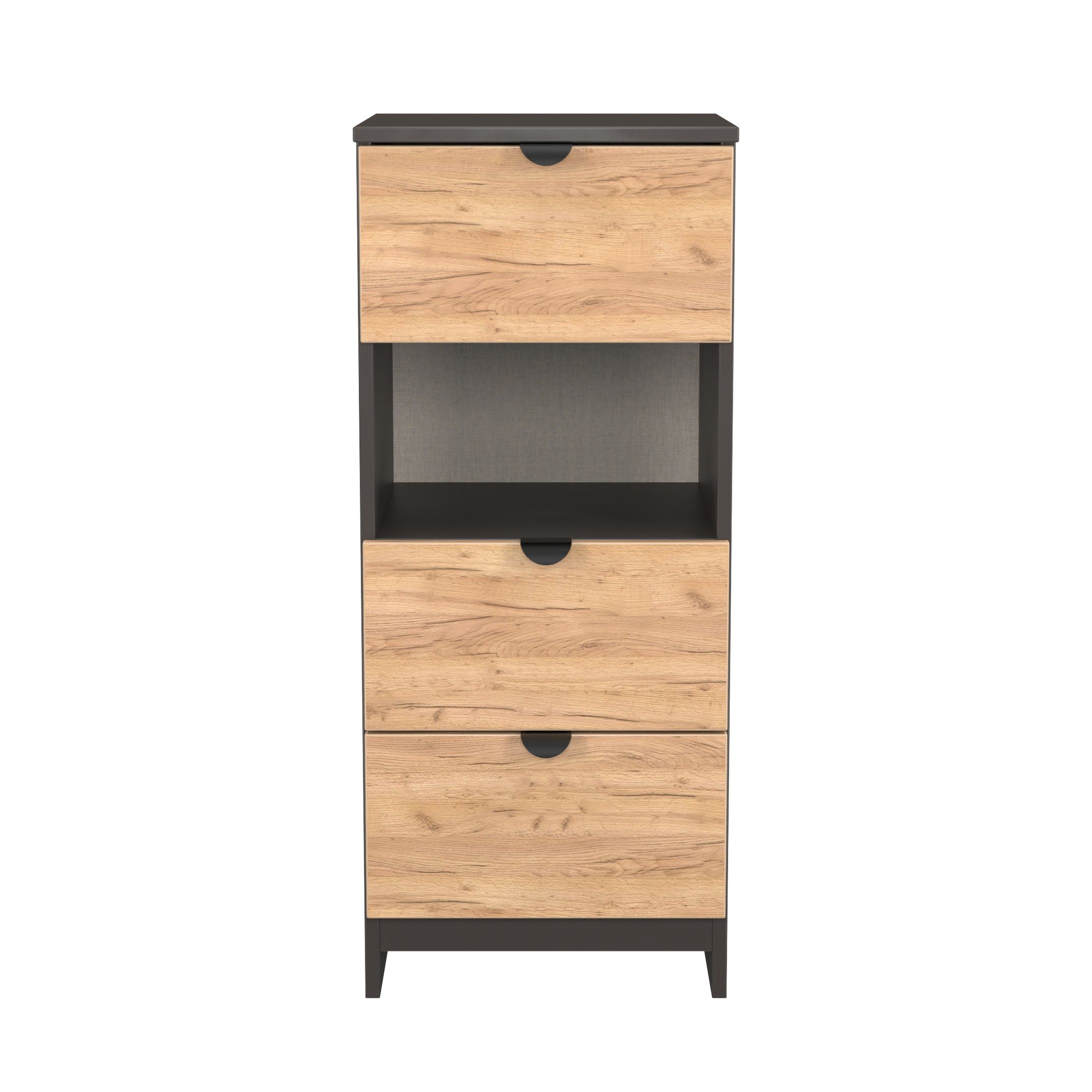 Boston 3 Drawer Bedside