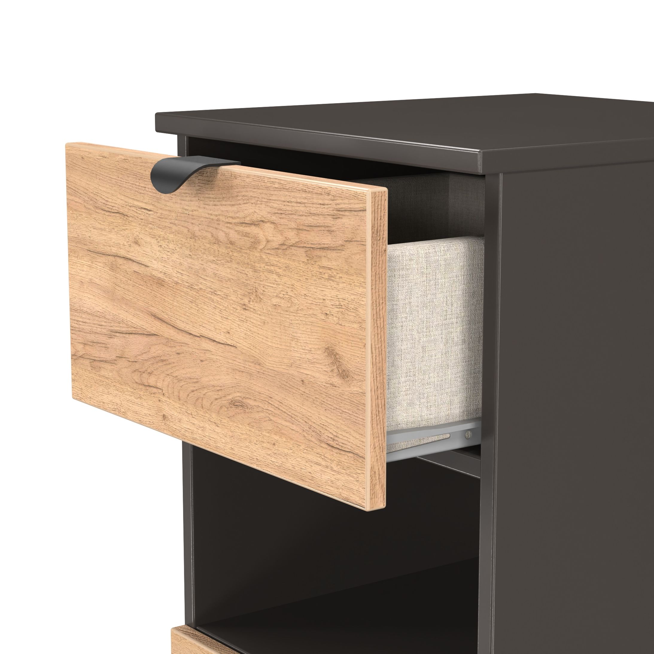 Boston 3 Drawer Bedside