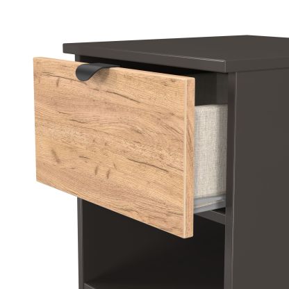 Boston 1 Drawer Bedside