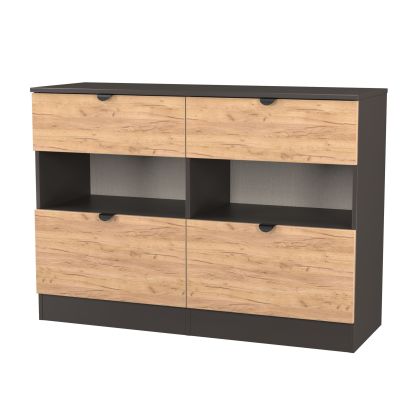 Boston Wide Chest 4 Drawers