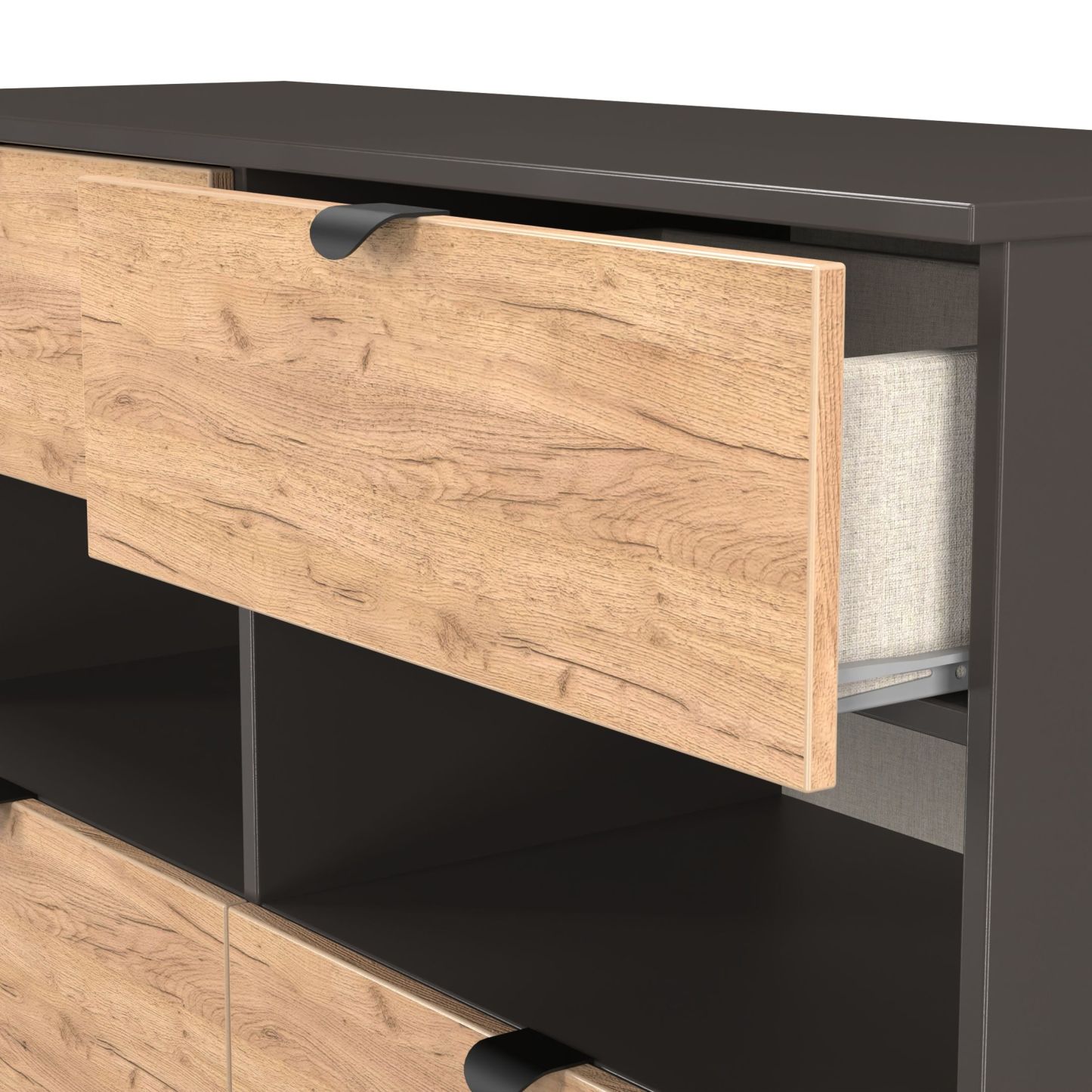 Boston Wide Chest 4 Drawers