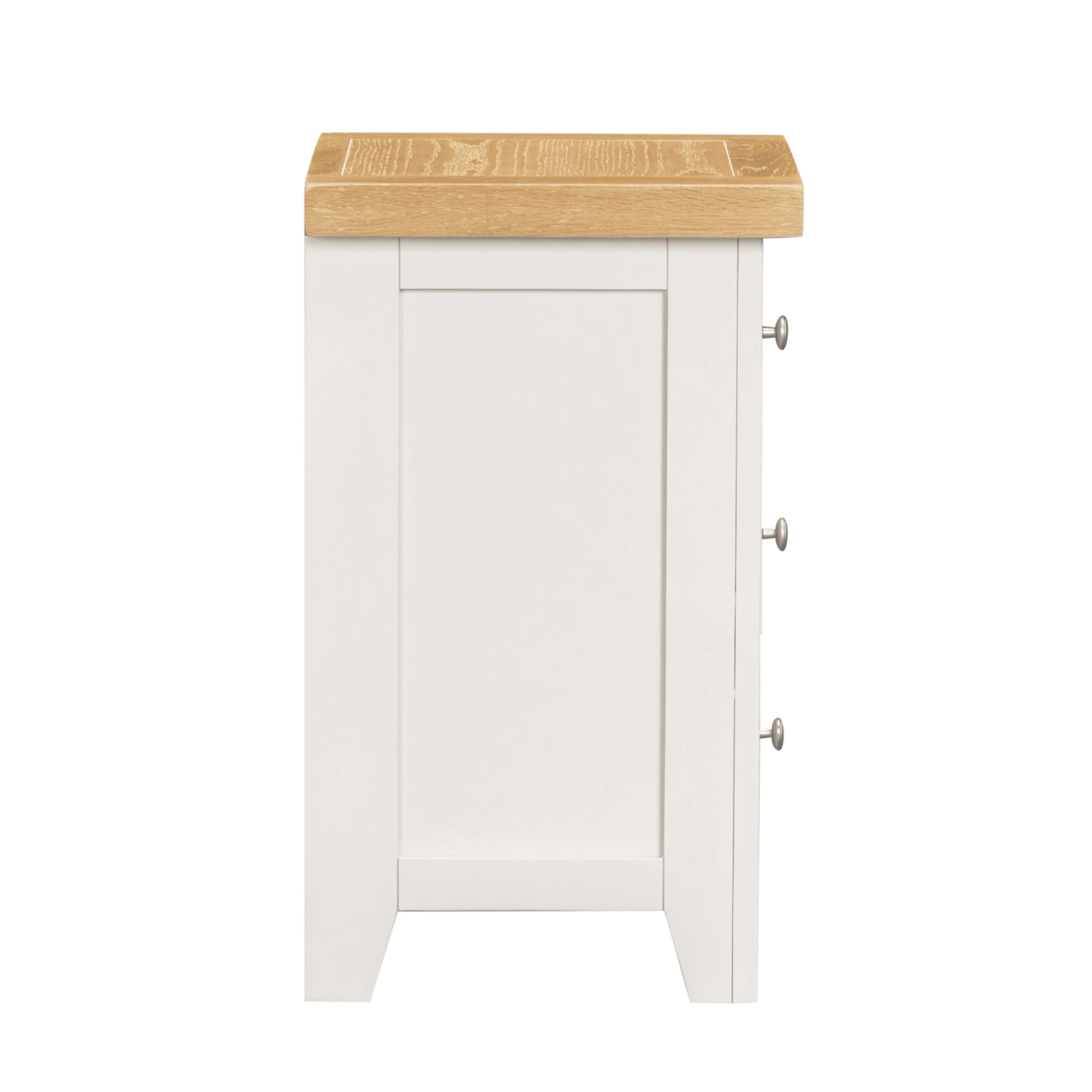 Melbourne 3 Drawer Solid Wood Bedside Table