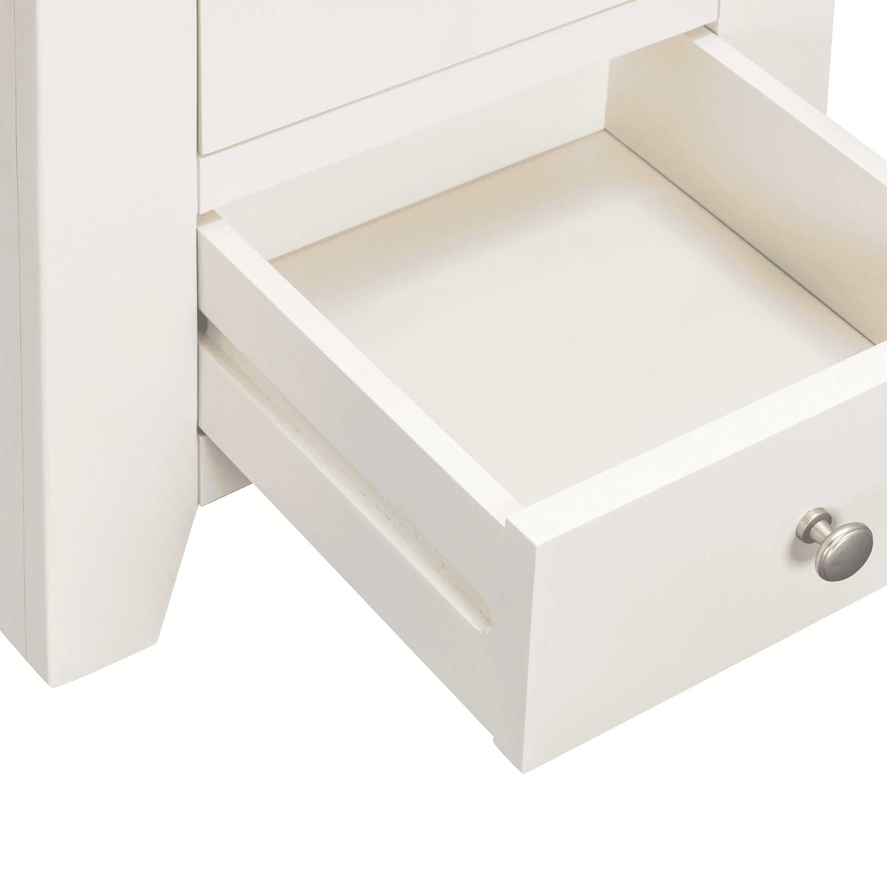 Melbourne 3 Drawer Solid Wood Bedside Table