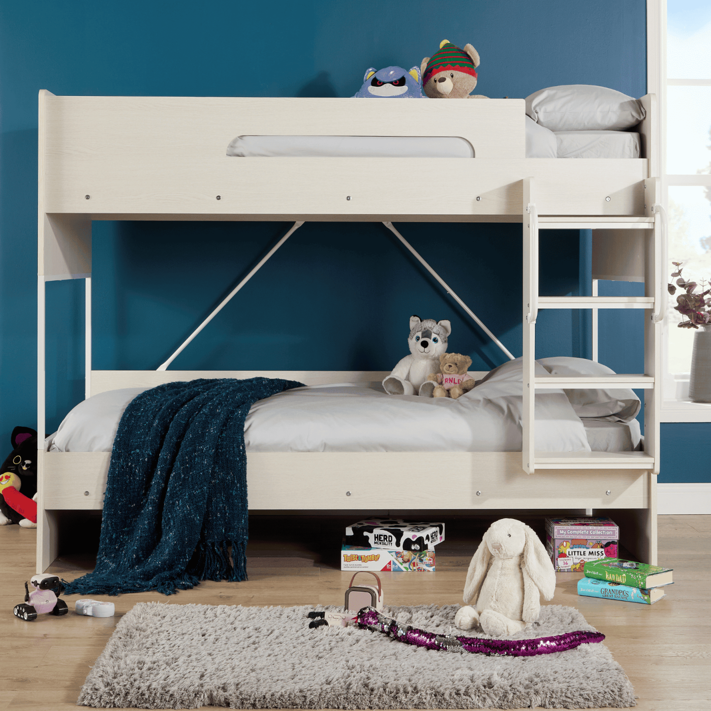 Hartford White Bunk Bed