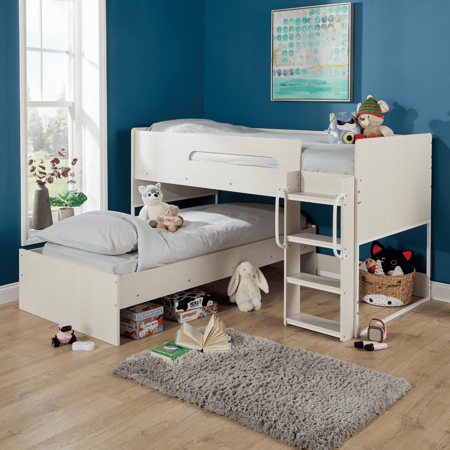 Hartford White Bunk Bed
