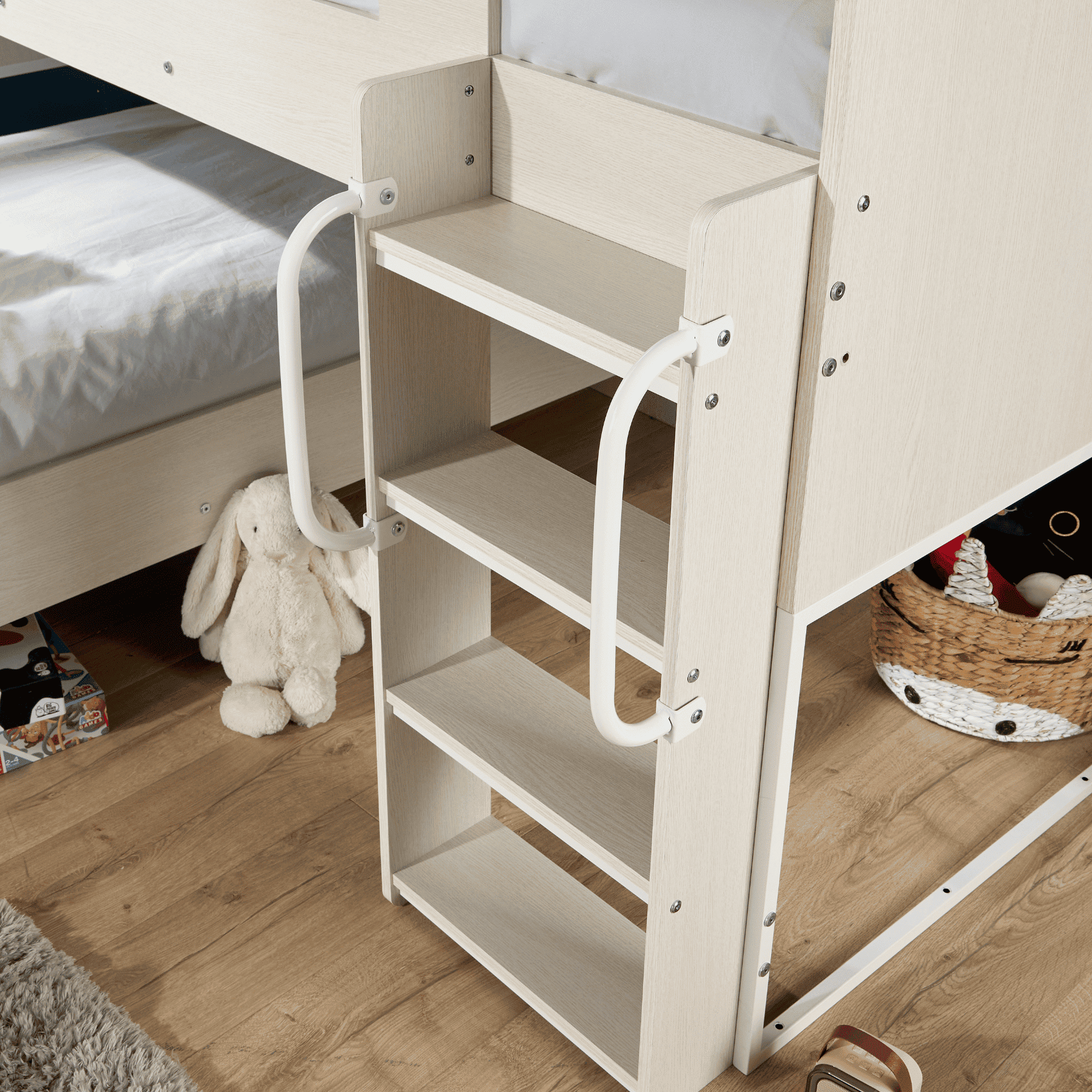 Hartford White Bunk Bed