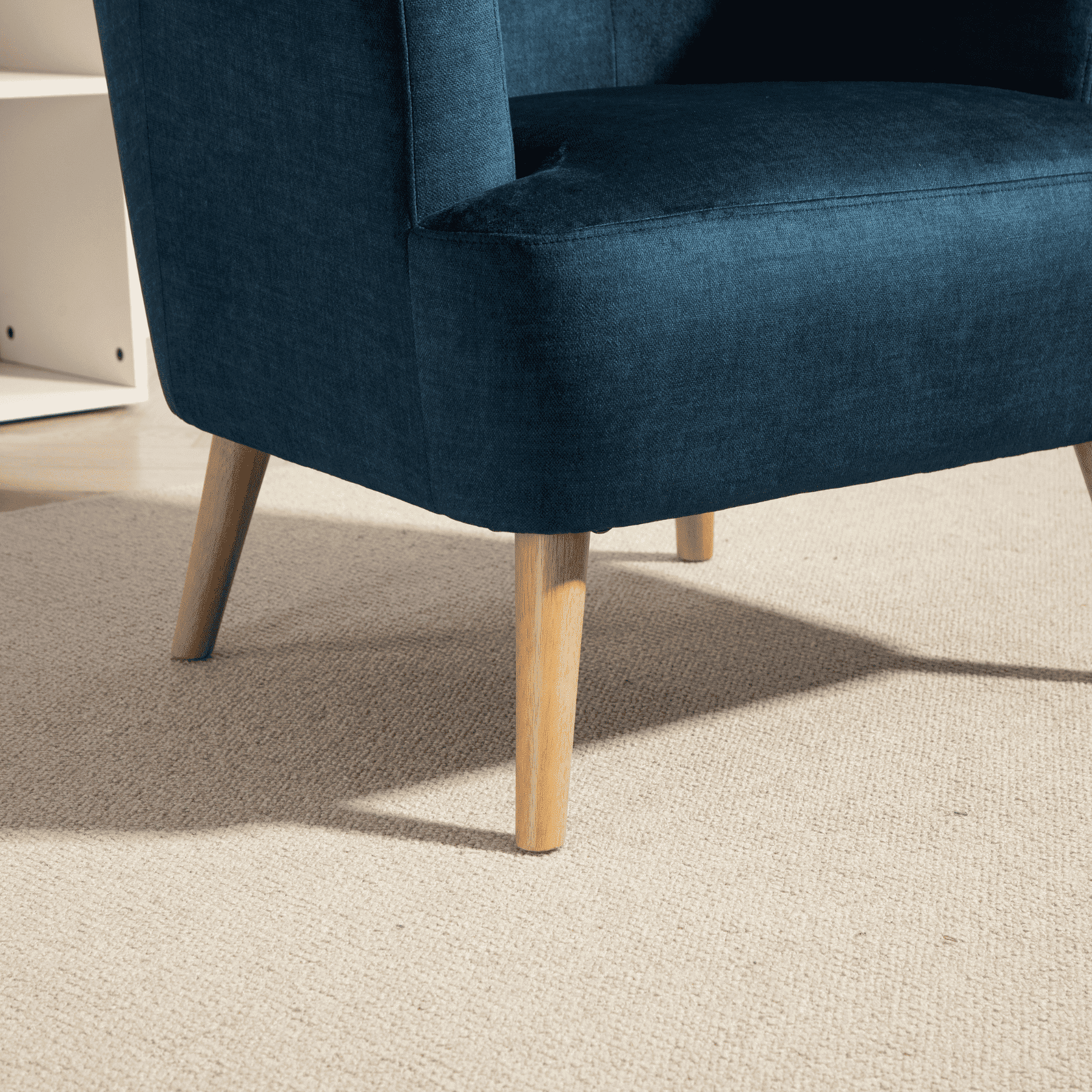 Arta Dark Blue Armchair