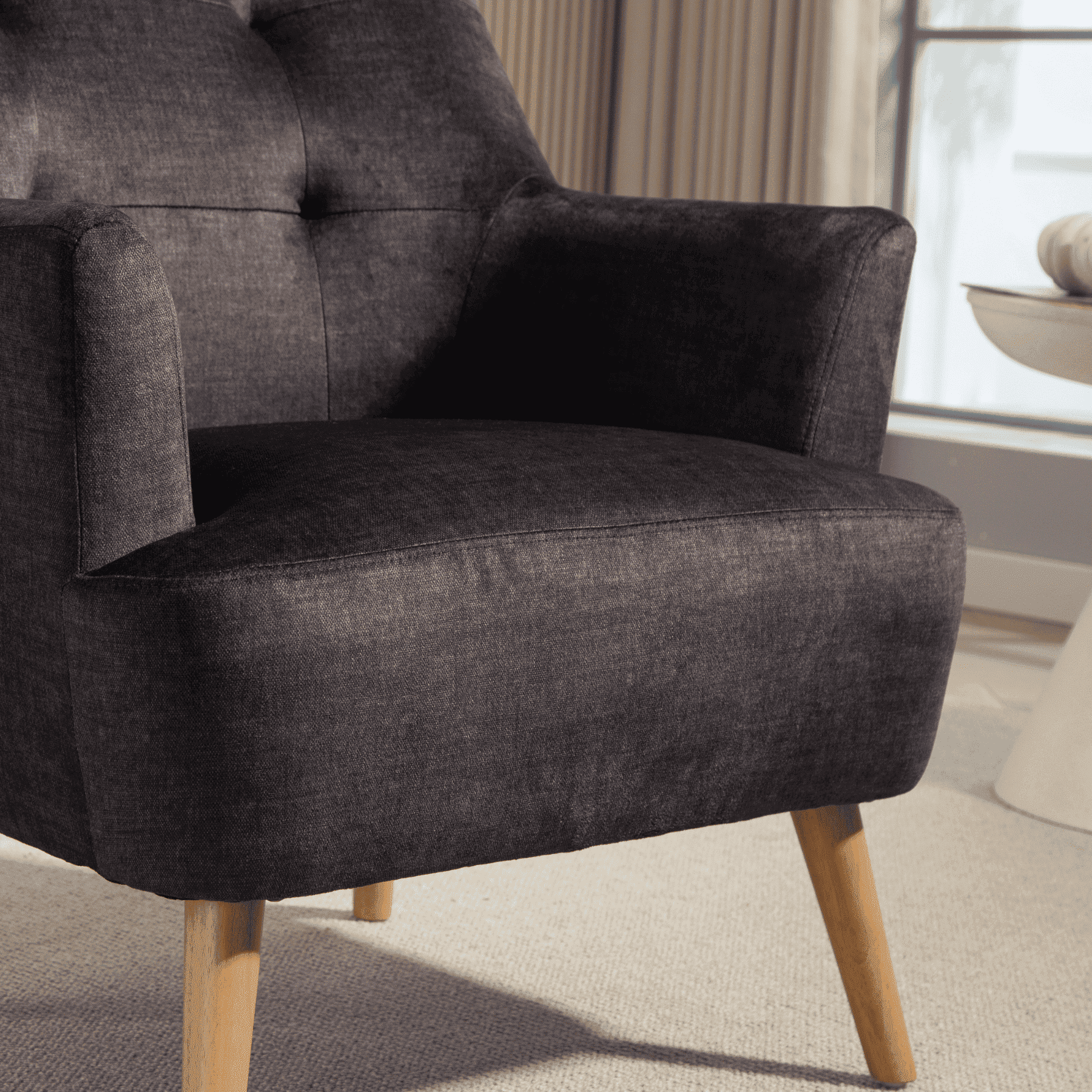 Arta Dark Blue Armchair