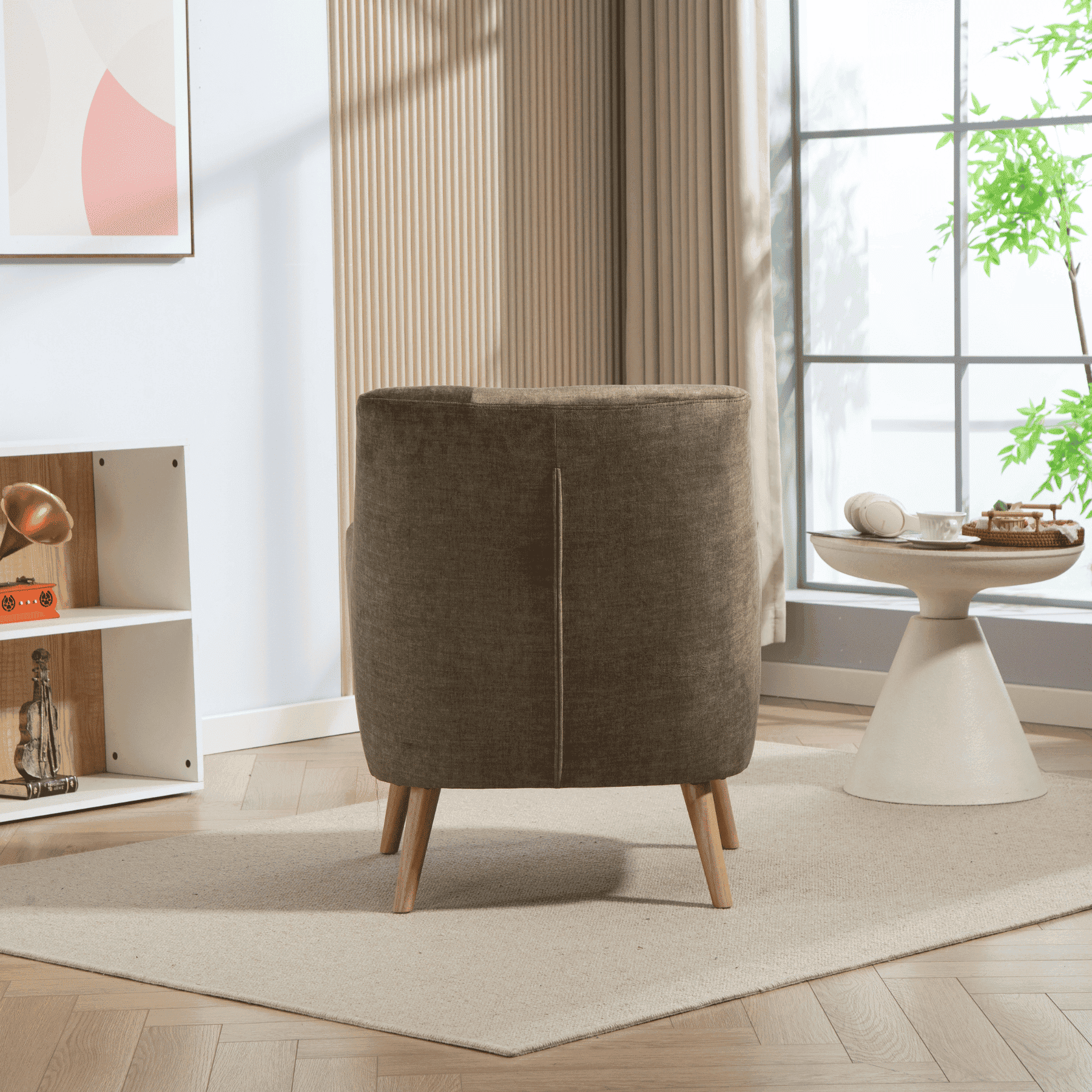 Arta Dark Blue Armchair