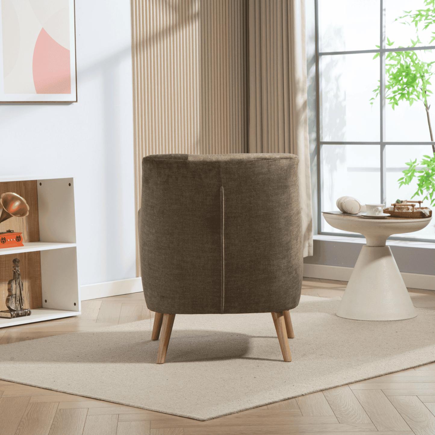 Arta Dark Blue Armchair