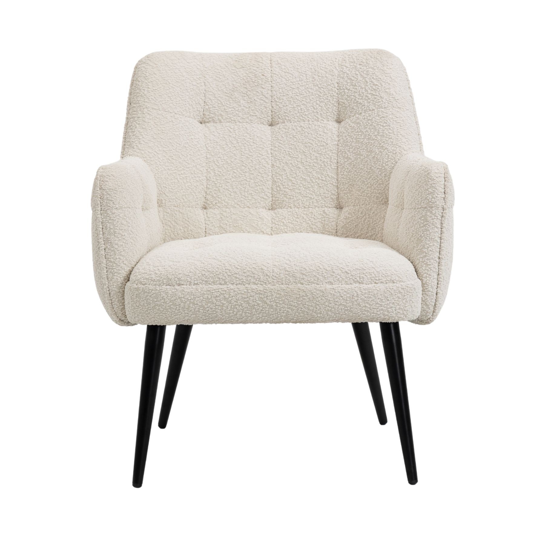Teddy Fur Armchair Cream