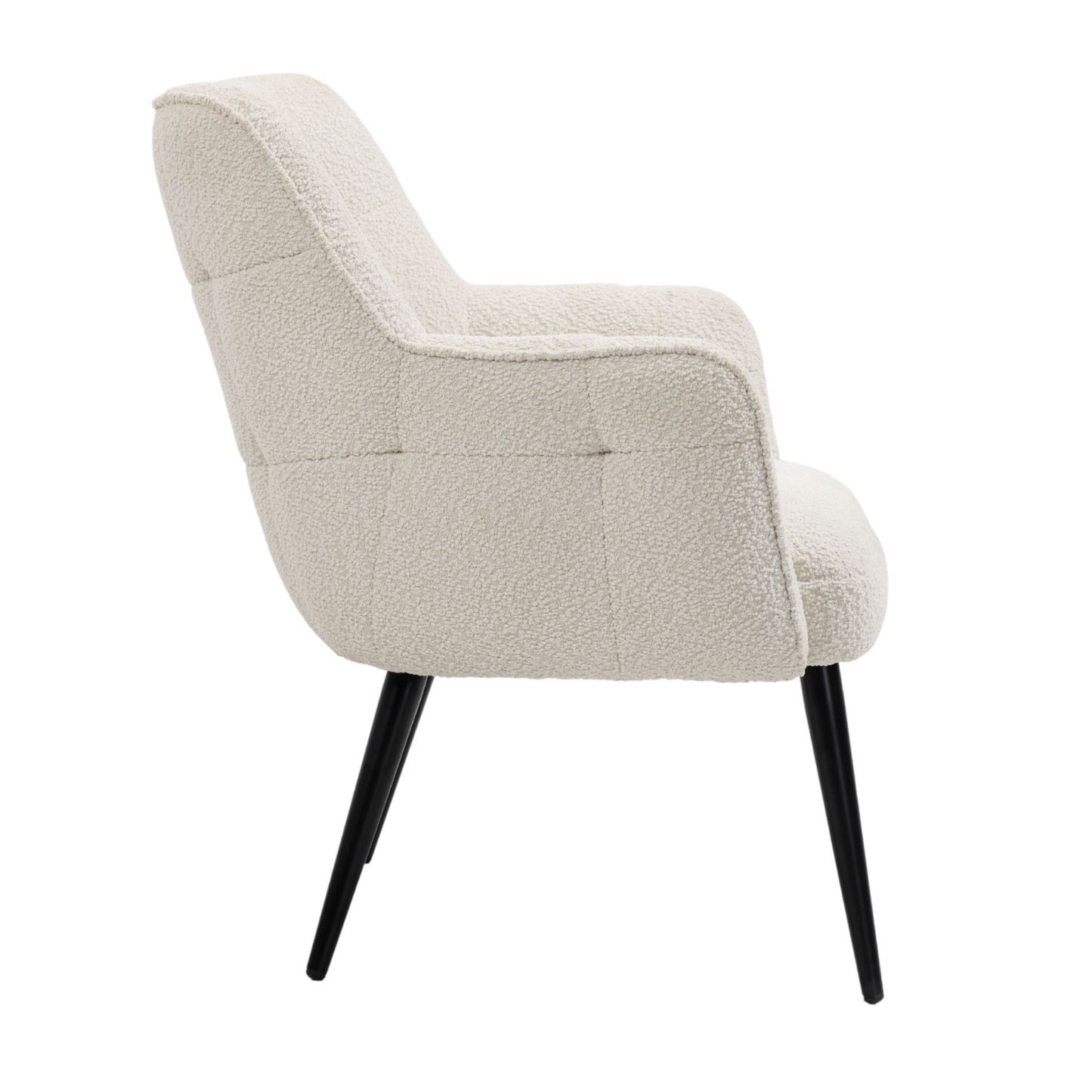 Teddy Fur Armchair Cream