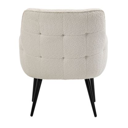 Teddy Fur Armchair Cream