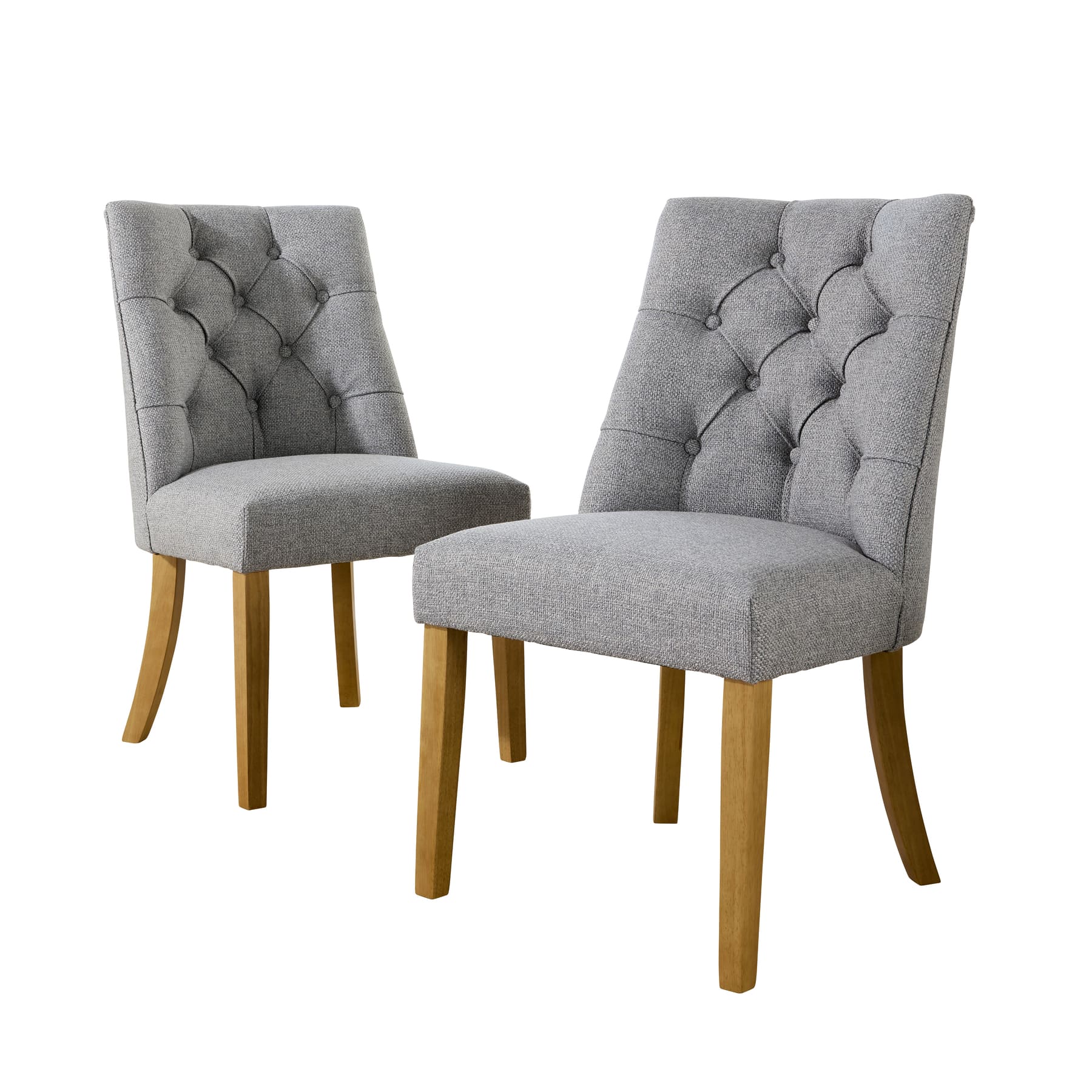 Samara Pair of Tufted Dining Chairs