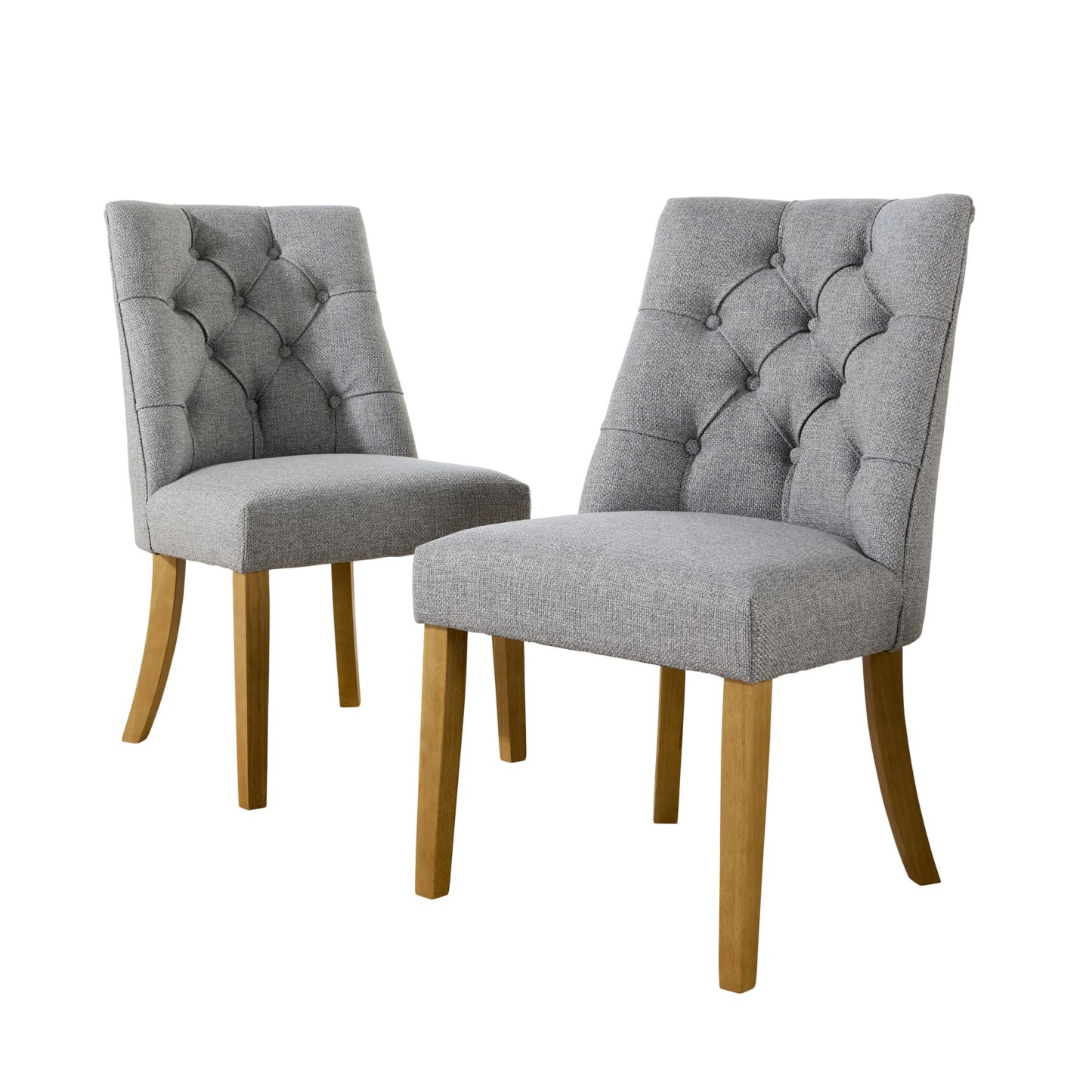 Samara Pair of Tufted Dining Chairs