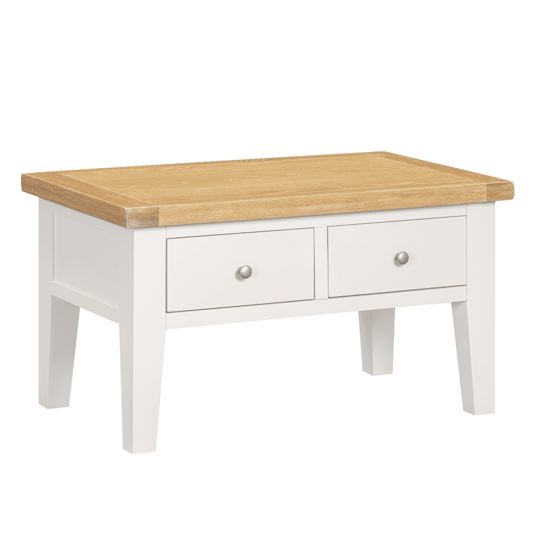 Melbourne Solid Wood Coffee Table with 2 Drawers