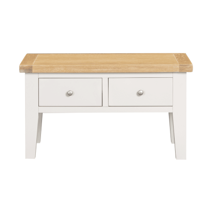 Melbourne Solid Wood Coffee Table with 2 Drawers