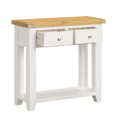 Melbourne 2 Drawer Solid Wooden Console Table