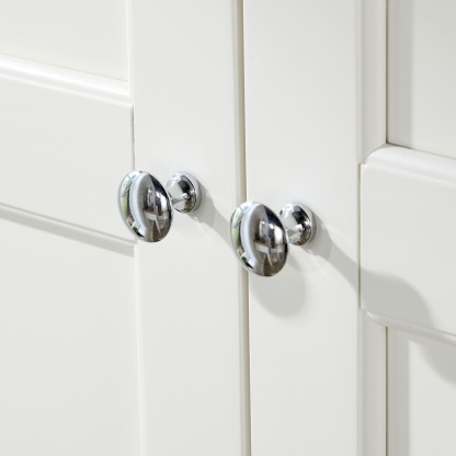 Easton White 2 Door Wardrobe