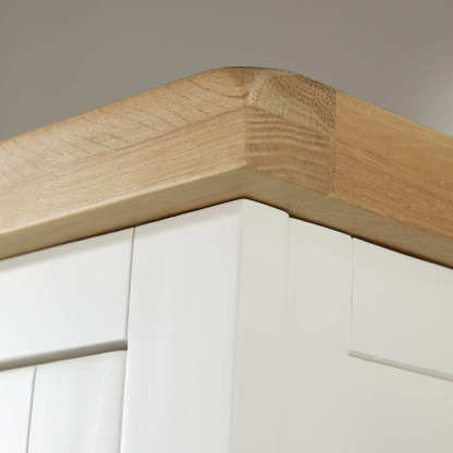 Easton White 2 Door Wardrobe