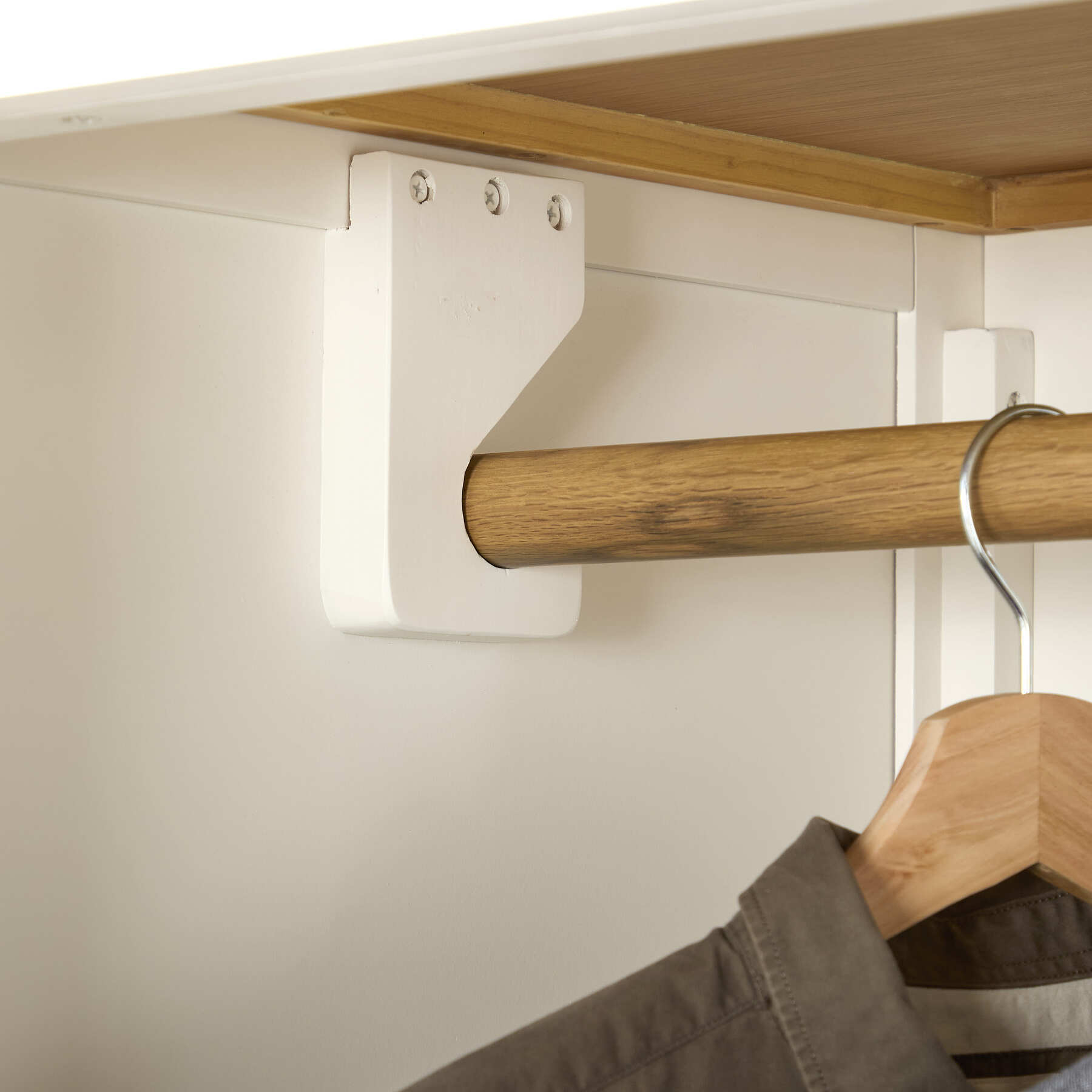 Easton White 2 Door Wardrobe