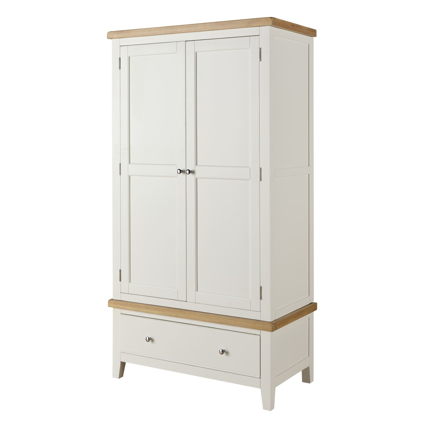 Easton White 2 Door Wardrobe