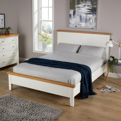 Easton Double Wooden Bed