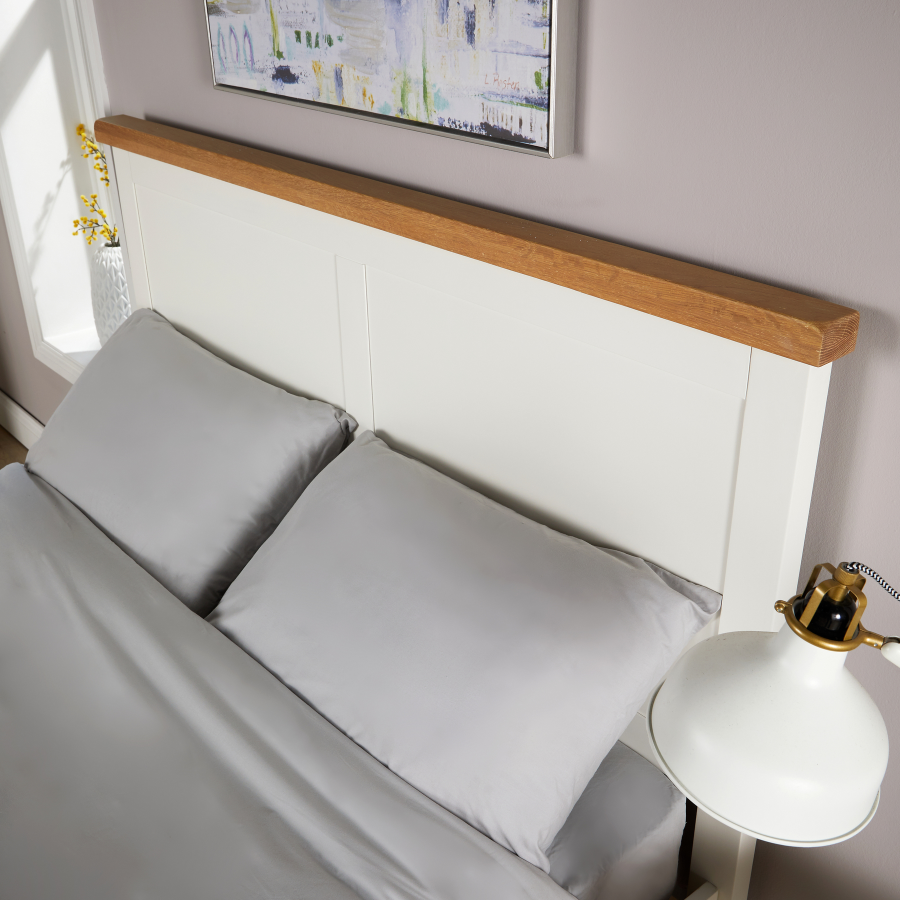 Easton Double Wooden Bed