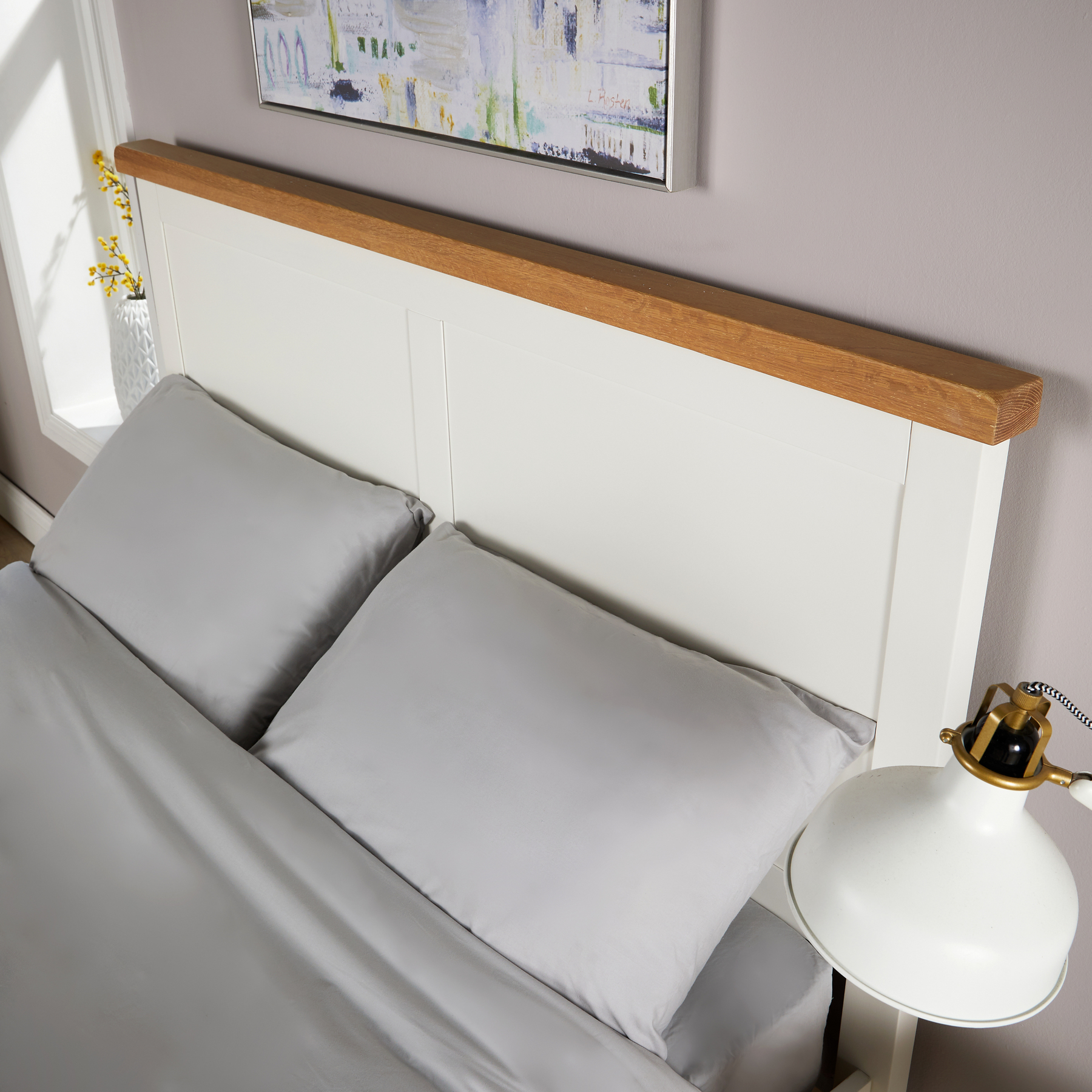 Easton Double Wooden Bed