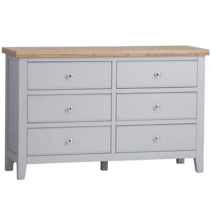 Easton Grey 6 Drawer Chest