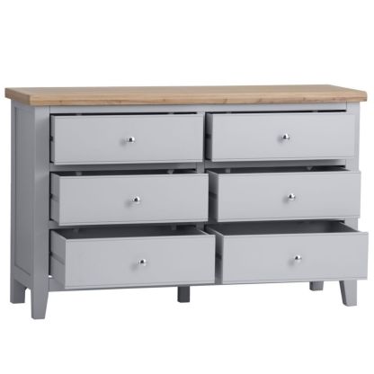 Easton Grey 6 Drawer Chest