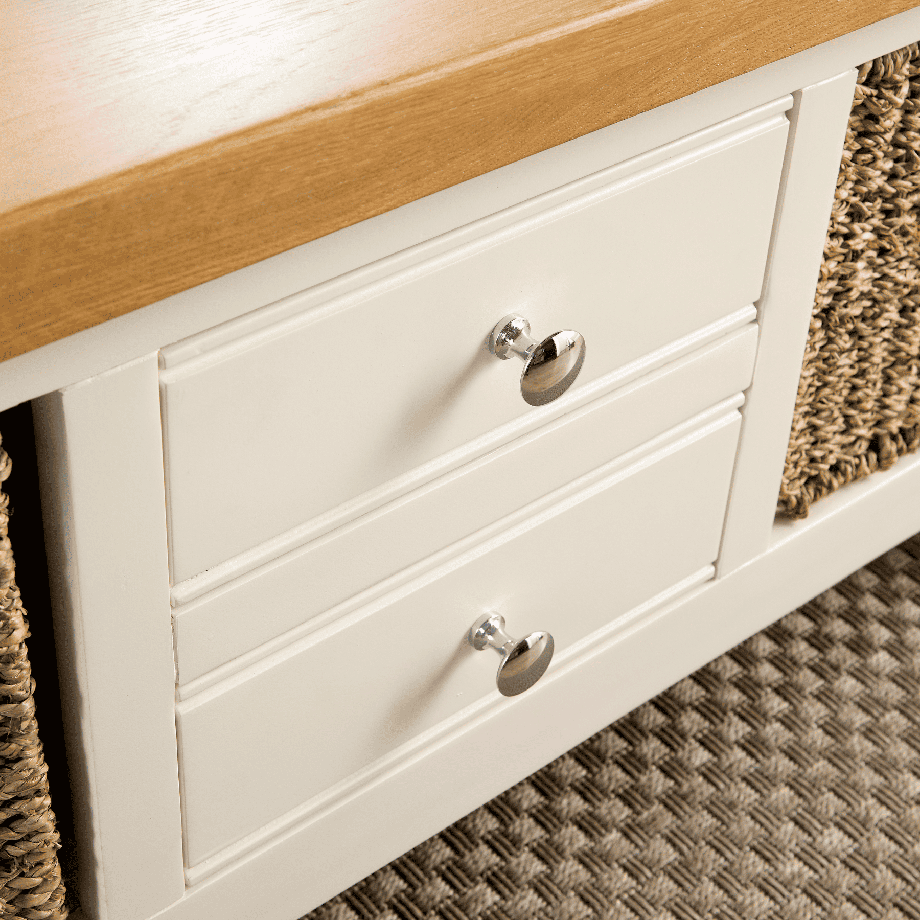 Easton White Coffee Table