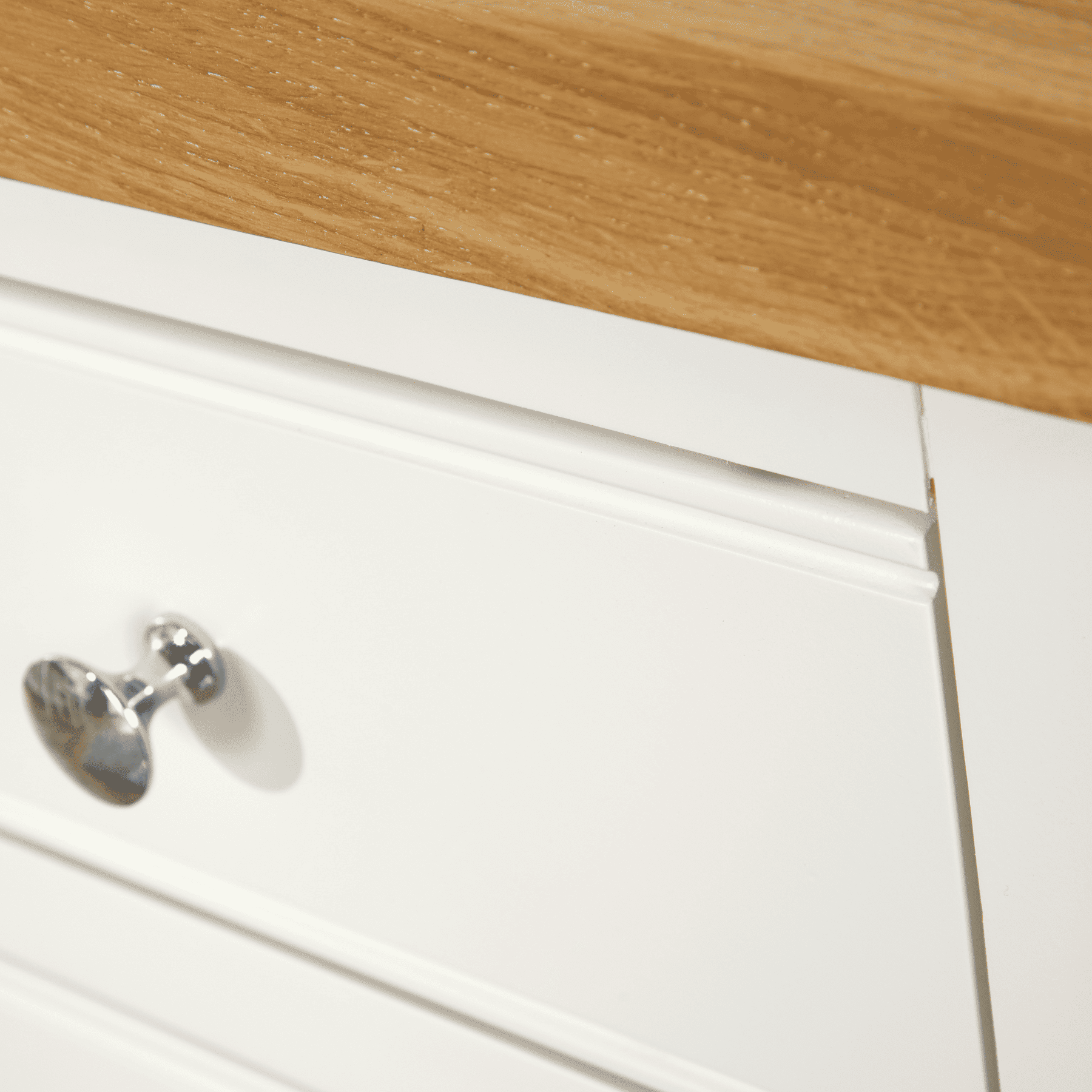 Easton White Large Bedside