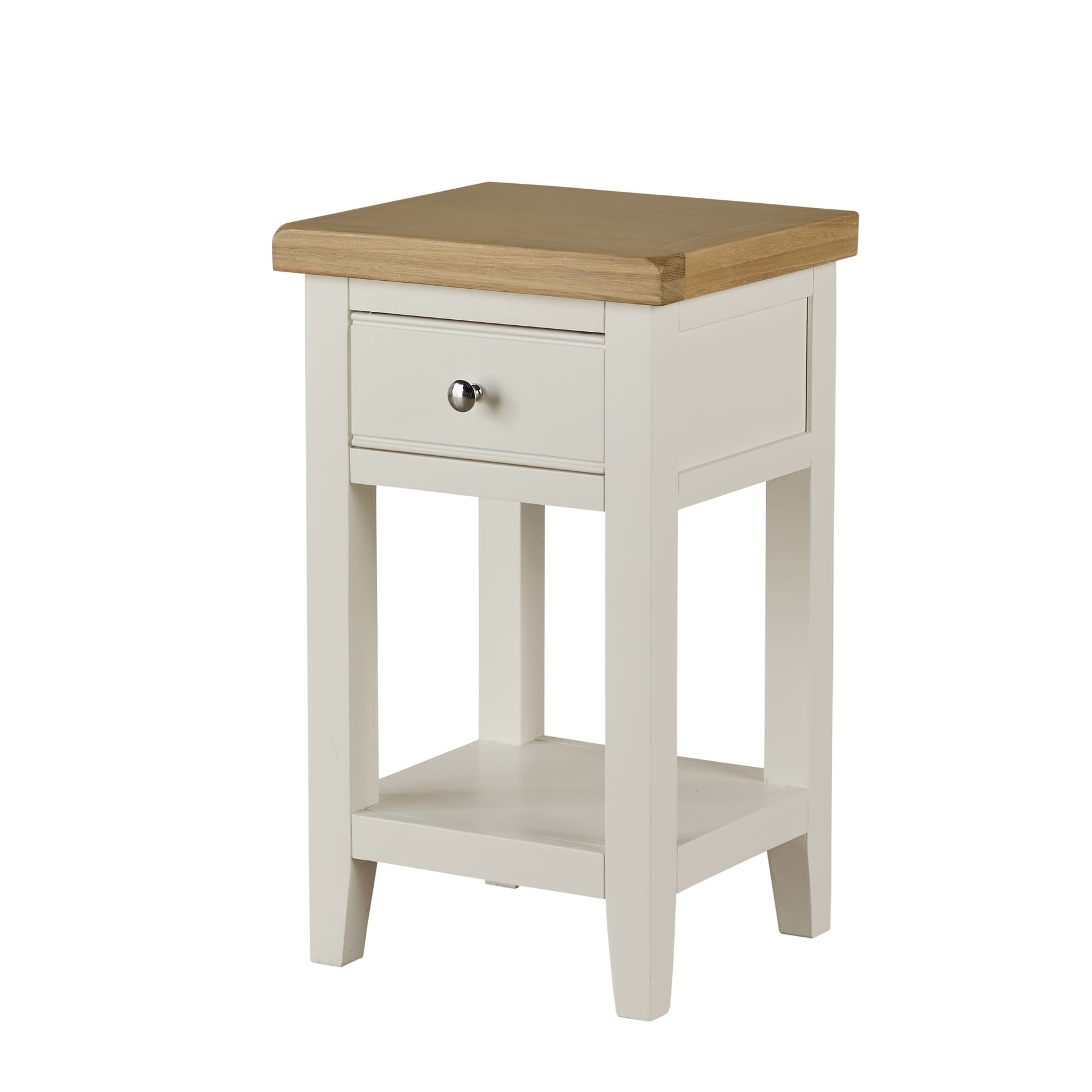 Easton White Lamp Table