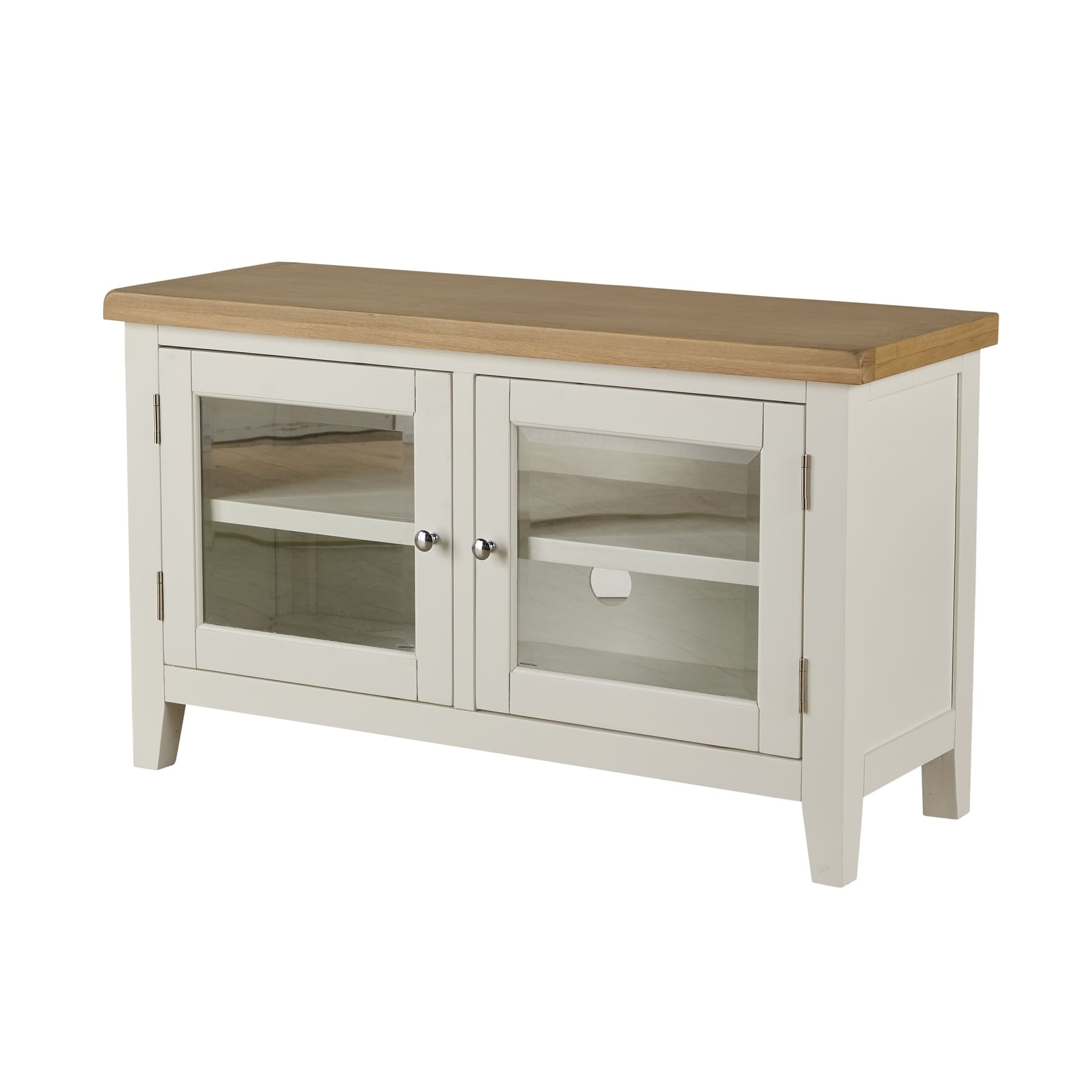 Easton White Std TV Unit