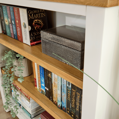 Easton White SW Bookcase