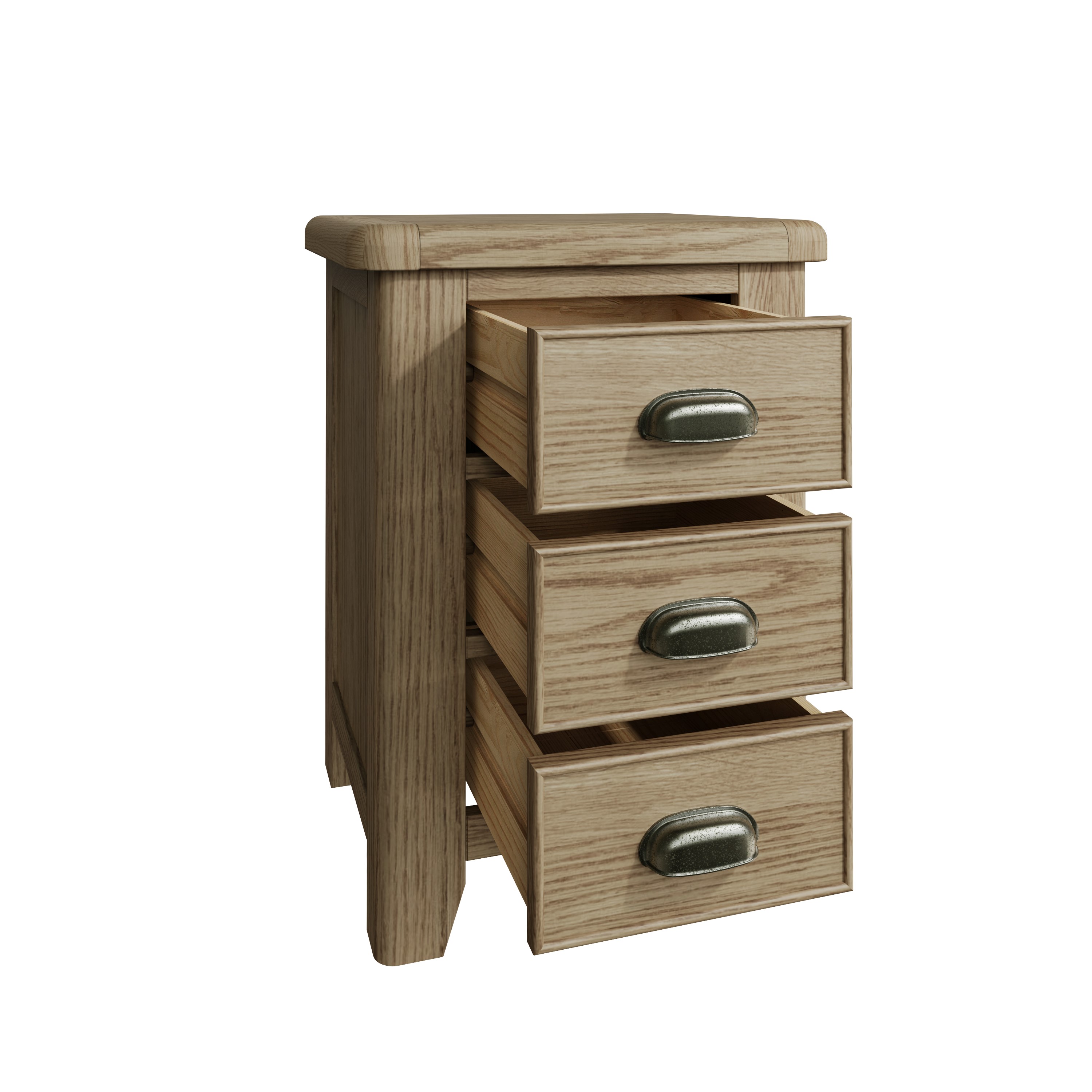 Holcombe 3 Drawer Bedside