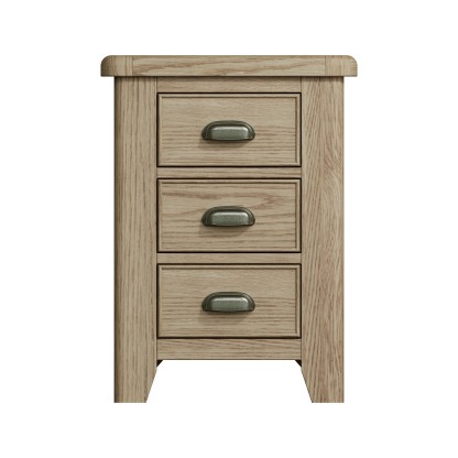 Holcombe 3 Drawer Bedside