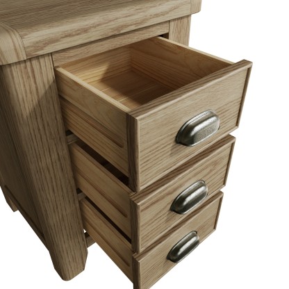 Holcombe 3 Drawer Bedside