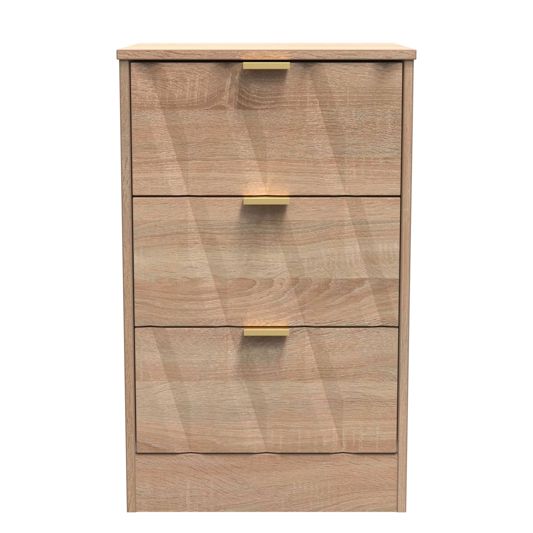 Elegance 3 Drawer Bedside
