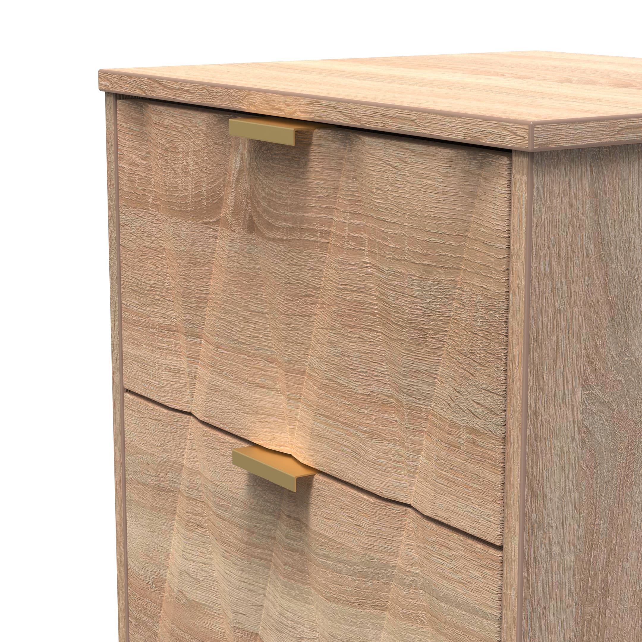 Elegance 3 Drawer Bedside