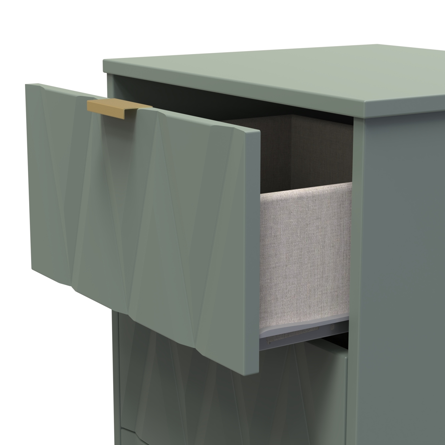 Elegance 3 Drawer Bedside