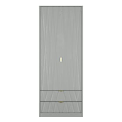 Elegance 2 Drawer Wardrobe