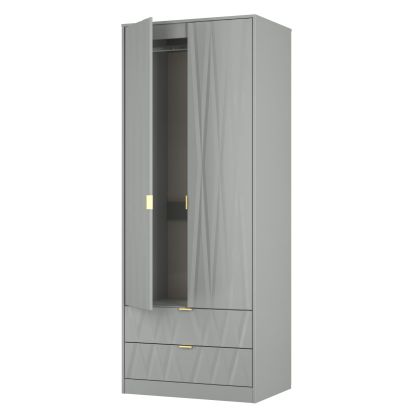 Elegance 2 Drawer Wardrobe
