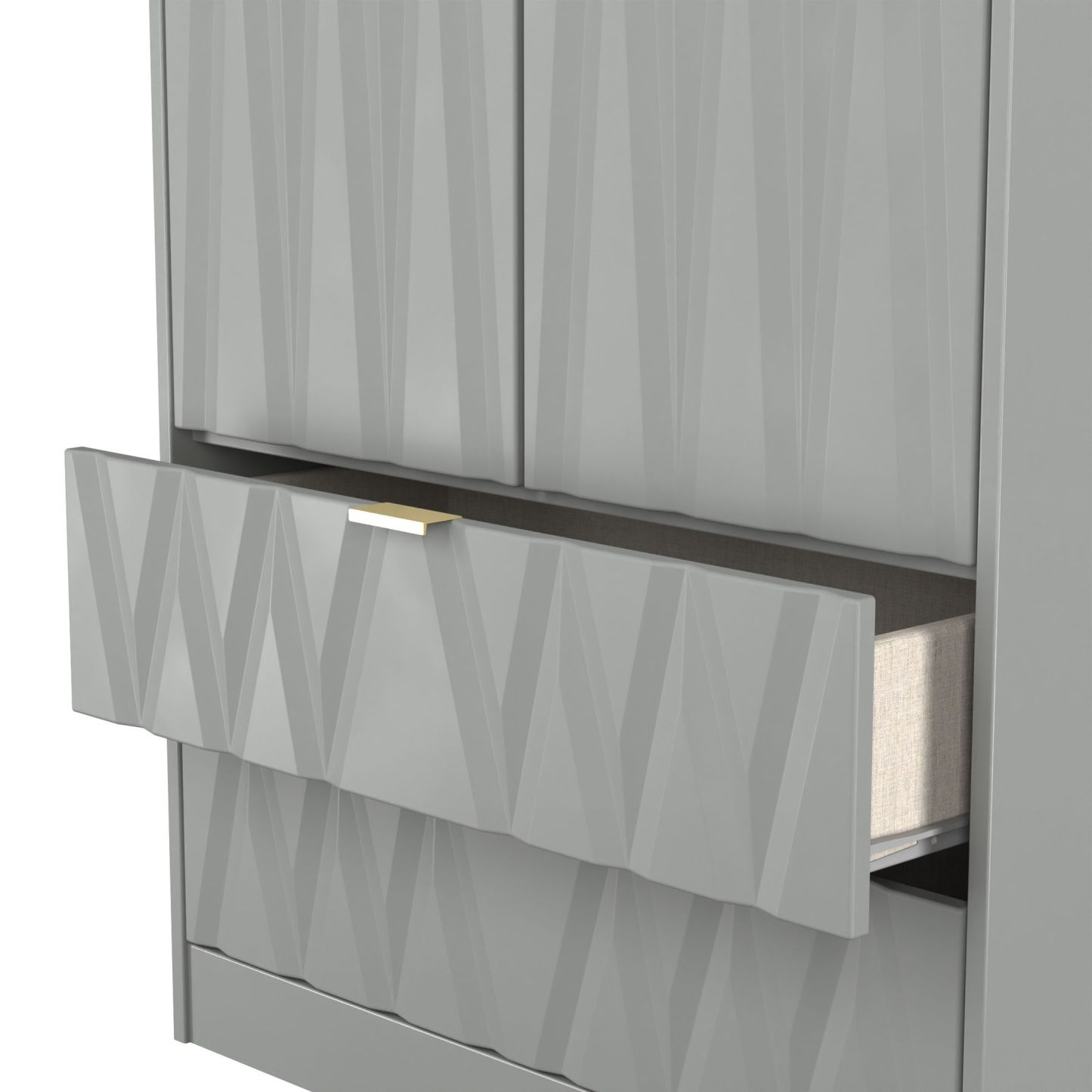 Elegance 2 Drawer Wardrobe