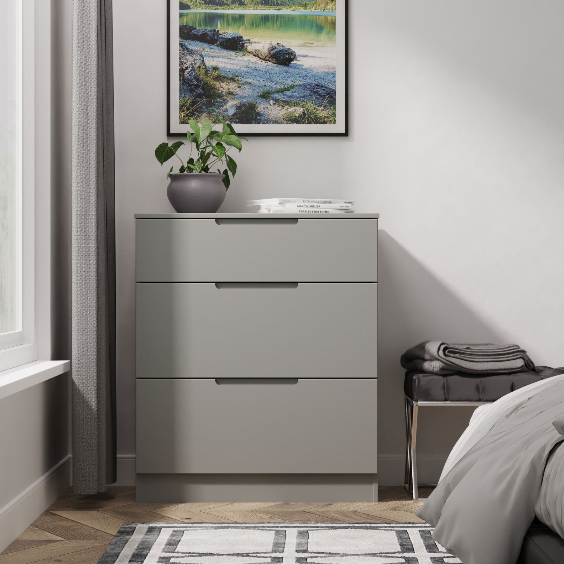 Mitton Deep Chest 3 Drawers