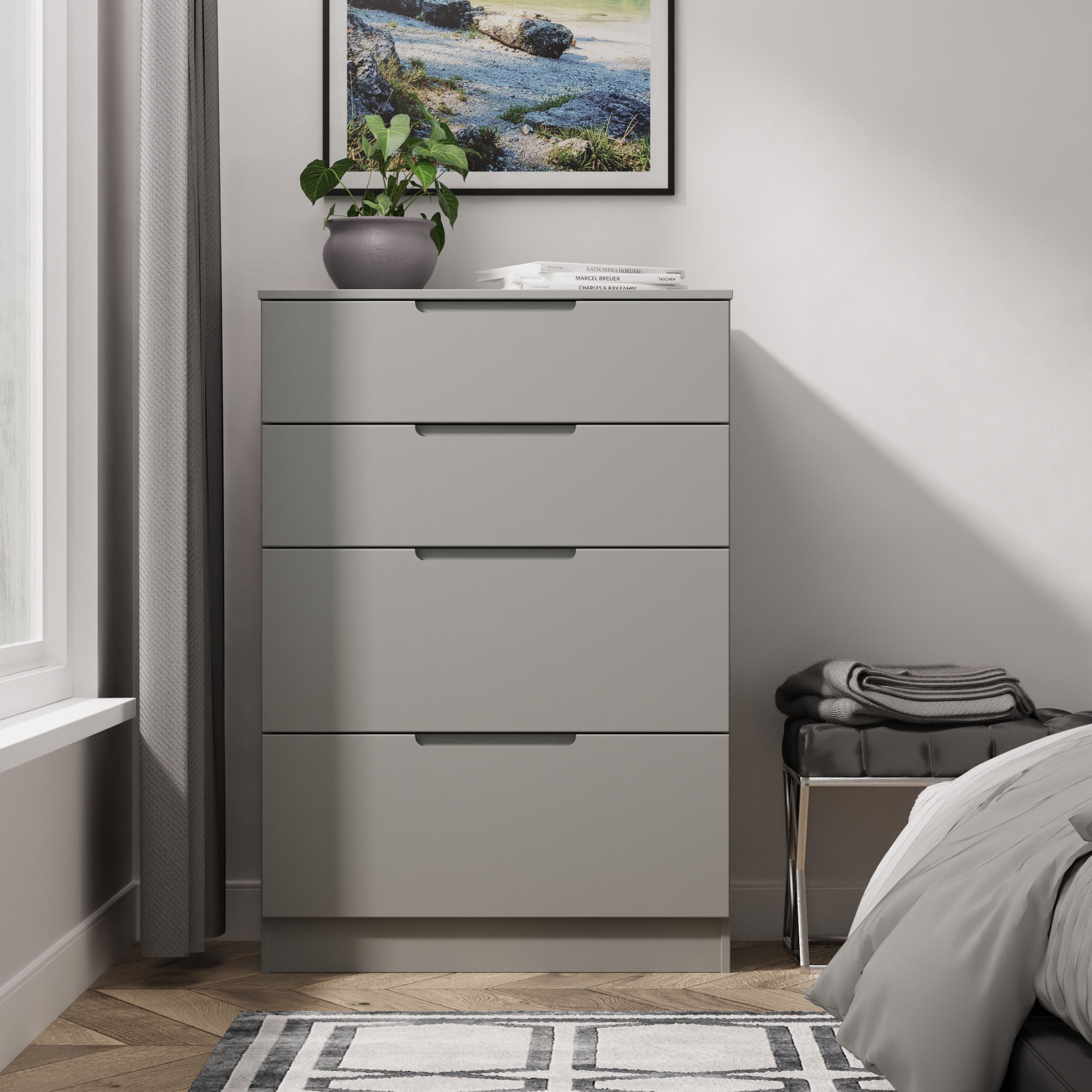 Mitton Deep Chest 4 Drawers 