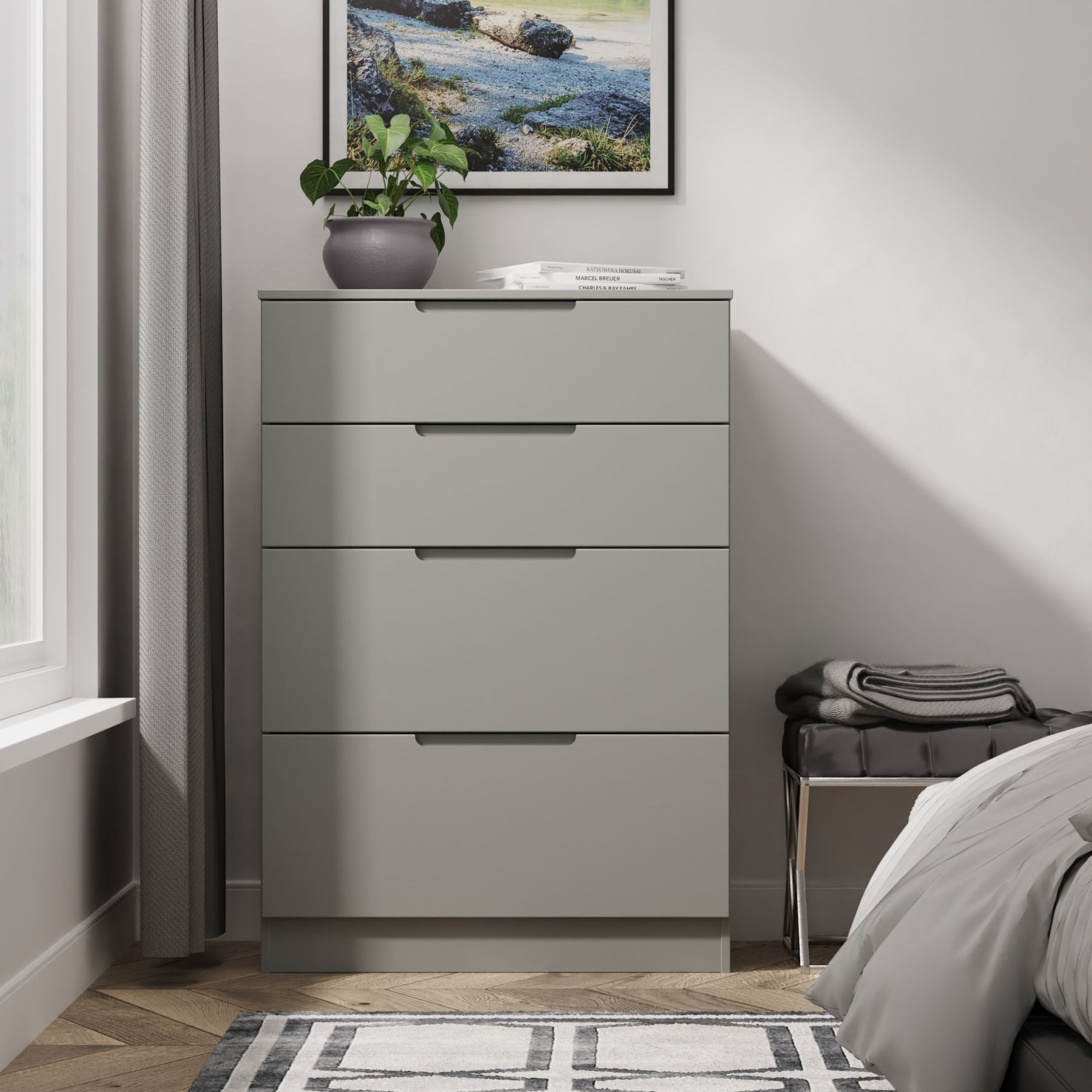 Mitton Deep Chest 4 Drawers