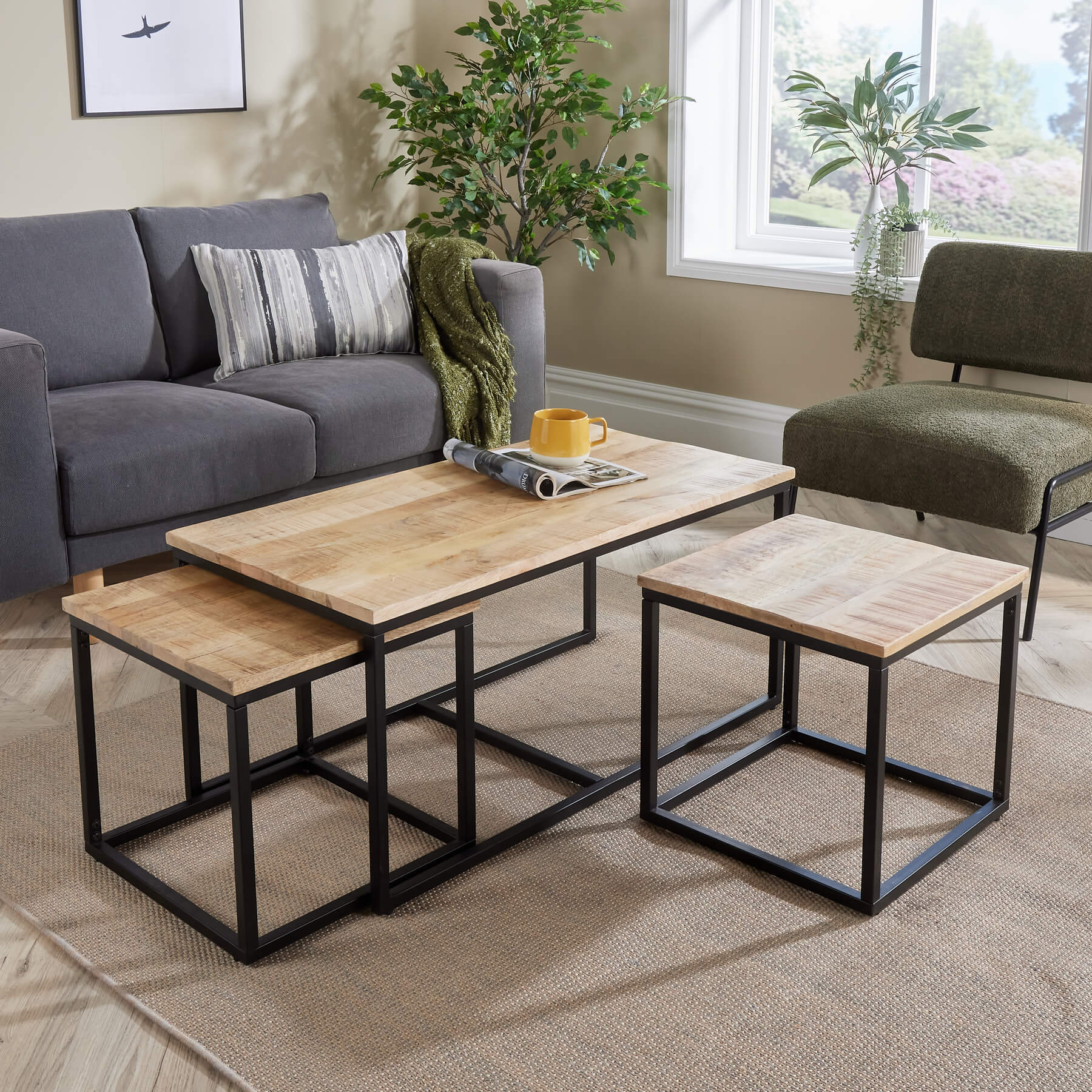 Cherokee Nest of 3 Tables