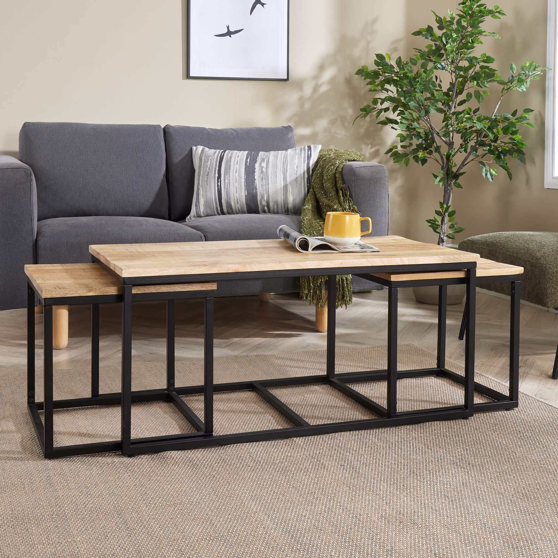 Cherokee Nest of 3 Tables